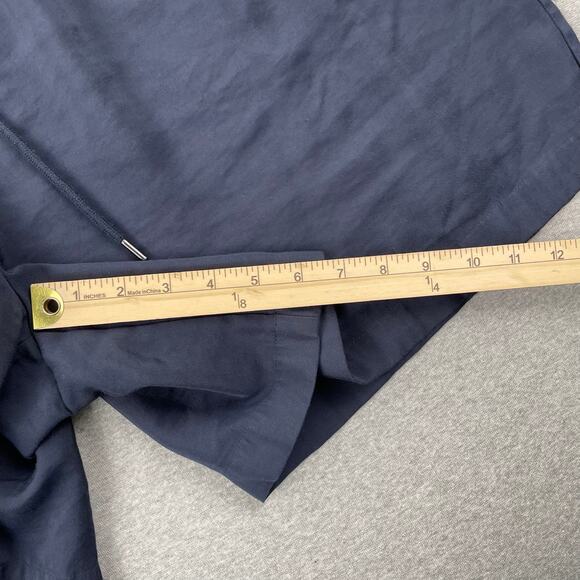 Nordstrom Drawstring Waist Shorts Womens 2X Navy Blue Pull On 6" Stretch Waist - Picture 5 of 11